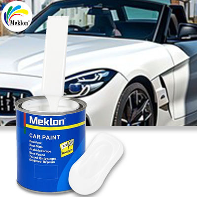 High Solid Auto Refinish 1K Grosir Putih Mutiara Lacquer High Gloss Clear Coat Mixing System Resin Liquid Coating Spray Factory