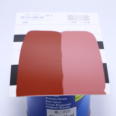 Jual Teratas 2K Iron Oxide Red Auto Paint Lapisan Cairan Akrilik untuk Semprot Automotive Refinish Paint