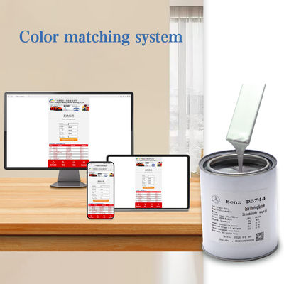 Benz DB723 Cat akhir sudah dicampur cat mobil dengan rumus