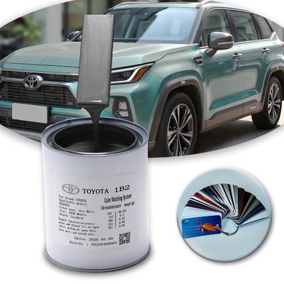 Toyota 1B2 Grey Silver Automotive Paint And Durable Untuk Dealer Dan Grosir