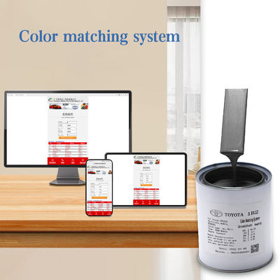 Toyota 1B2 Grey Silver Automotive Paint And Durable Untuk Dealer Dan Grosir