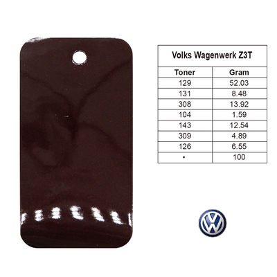 Volkswagen Z3T Refinish Cat Mobil Berkualitas Tinggi