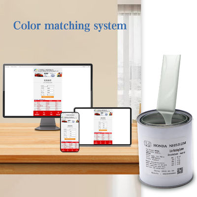 Cat Tahan Gores Honda NH552M 1K Light Gray Silver Cat Mobil Akrilik