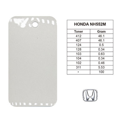 Cat Tahan Gores Honda NH552M 1K Light Gray Silver Cat Mobil Akrilik