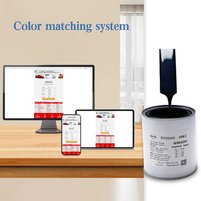 Warna asli pabrik Nissan BM1 1K Blue Pearl Cat mobil Rumus ramah lingkungan