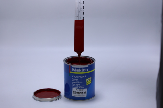 Cat mobil merah transparan ultra tahan lama dan tahan goresan, perlindungan UV dan hemat biaya untuk perbaikan dan kustomisasi otomotif