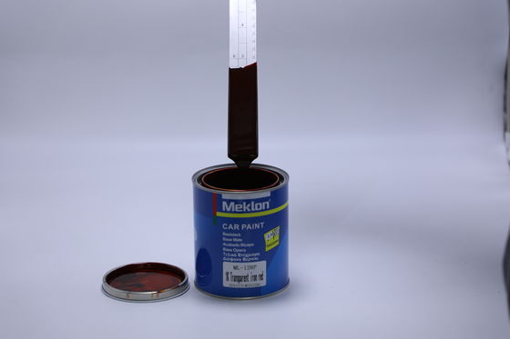 MK128 Perisai Merah Darah Transparan Cat Mobil Merah Besi​