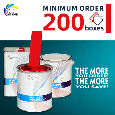 Cat Mobil Cepat Kering Merah Menyala Performa Tinggi 1K Cat Mobil