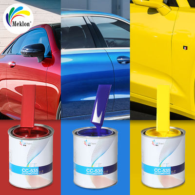 Penjualan Langsung Pabrikan Mode Biru Gloss Tinggi Cat Mobil Tahan Lama Kinerja Biaya Tinggi Cat Mobil