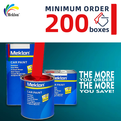 Cat pabrik tahan aus dan tahan goresan, cat mobil Merah Vitalitas