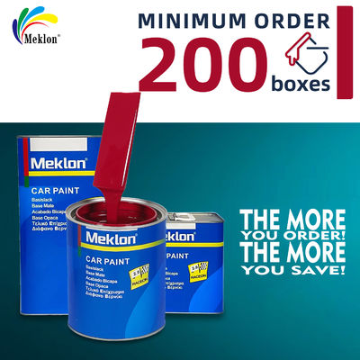 Cat Warna Perbaikan Mobil Merah Terang Tahan UV Kinerja Tinggi