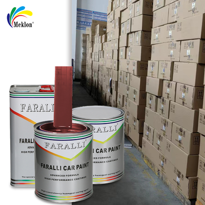Cat semprotan mobil merah gelap berkilau tinggi tahan UV berkilau tinggi