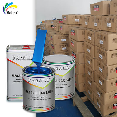 Cat Anti Gores Kilap Tinggi Dan Tahan UV Cat Perbaikan Mobil Biru Terang