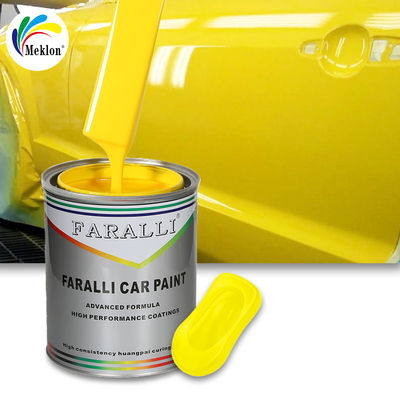 Cat Semprot Mobil Lemon Yellow Ramah Lingkungan VOC Rendah Kilap Tinggi 1K2K