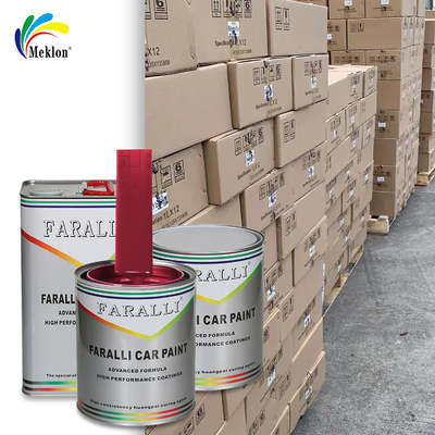 Cat Matte Cepat Kering Tahan Lama Anti-Korosi Merah Anggur Cat Perbaikan Mobil