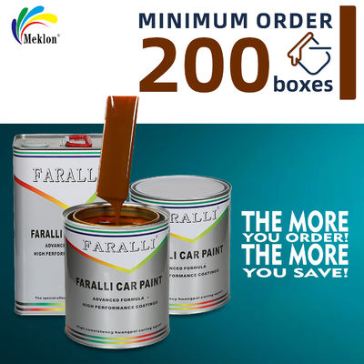 Cat Pewarna Mobil Cokelat Ramah Lingkungan 1K2K dengan Ketahanan Gores dan Tahan Suhu Tinggi