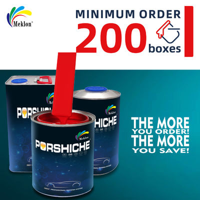 Cat semprot mobil merah tahan goresan VOC rendah