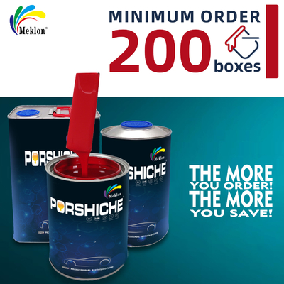 Cat Meklon Cepat Kering Merah untuk Otomotif - Tahan UV Kilap Tinggi