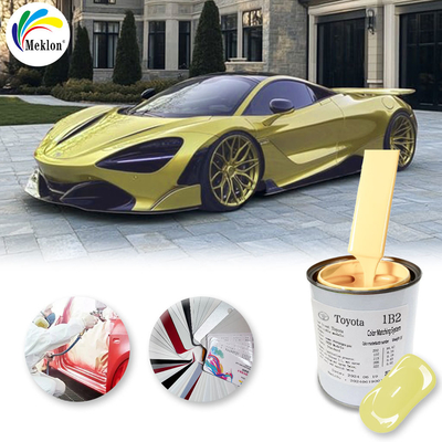 Cat mobil berkilau tinggi Champagne Gold - VOC rendah, tahan goresan