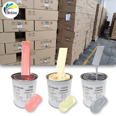 Cool Red Silver Metal Car Paint Dual Tone Factory Direct Supply Performa tinggi