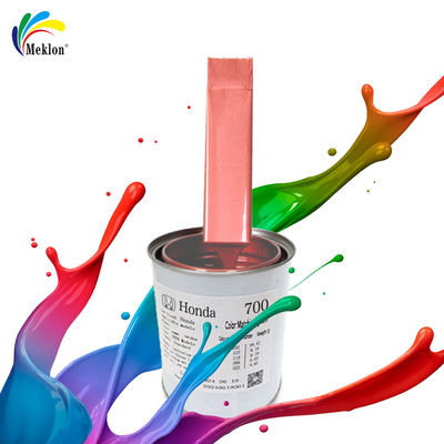 Cool Red Silver Metal Car Paint Dual Tone Factory Direct Supply Performa tinggi