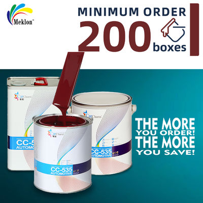 Cat Mobil Merah Klasik Tahan Panas Dan Tahan Cuaca Kilap Tinggi