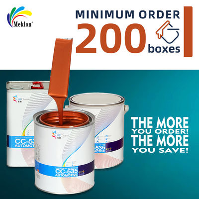 Cat Mobil Klasik Oranye Retro Tahan Lama dan Tahan Aus