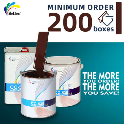 Cat Mobil Cokelat Rendah VOC Ramah Lingkungan Dengan Kilap Tinggi Dan Ketahanan UV