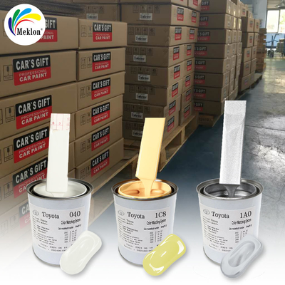 Toyota 1C8 Silver Powder Cat mobil yang ramah lingkungan dan hemat biaya Waktu pengeringan 2-3 jam