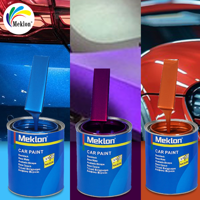 Cat Mobil Body Otomatis 1K Lapisan Dasar Warna Mutiara Biru Lapisan Kristal Semprotan Otomotif Cat Mobil Dasar Otomatis