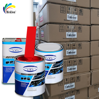 Anti korosi dan tahan aus cat akrilik cat mobil logam cat mobil merah