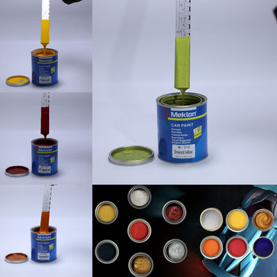 MK143 Cat Semprot Biru Cepat Kering Rendah VOC Cocok Untuk Berbagai Bidang