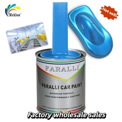 Cat mobil campuran siap tahan kelembaban Sky Blue Anti UV Multi Fungsi