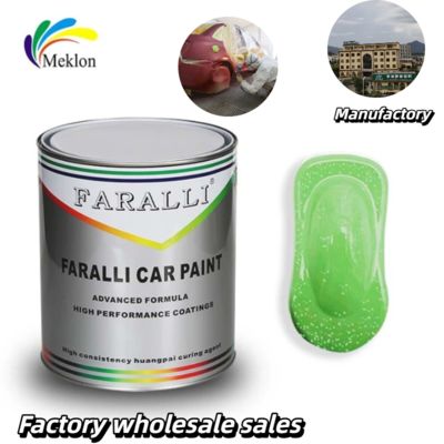 Waterproof Car Green Pearl Paint Anti UV Stabil 1K Basecoat Untuk Body Mobil