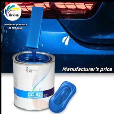 MSDS Glossy Ready Mixed Car Paint Multifungsi Titanium Air Gold Warna