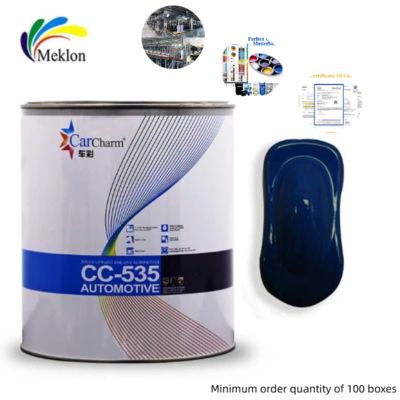 UV Resistance Spray Car Refinishing Paint 1K Blue Car Coating Untuk Diperbaiki