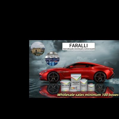 Anti-korosi dan jamur tahan Mobil Base Coat Clear Coat Paint Multiscene