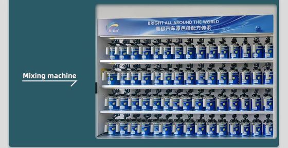 1K 2K Solid Color Cat Mobil Cat Automotive Cat Mobil Goresan Perbaikan Cat Mobil Supplier Top Coat