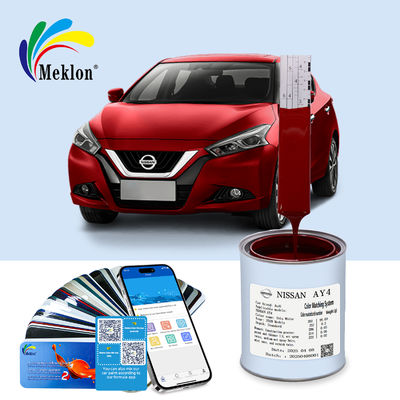 Cat mobil campuran merah muda siap tahan lama Perlindungan UV