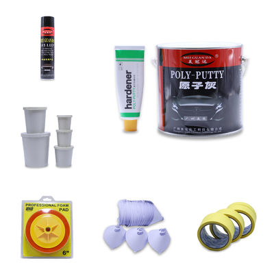 Pengisi Mata Abu-abu Abu-abu Untuk Perbaikan Efisien Goresan dan Penyok Besar