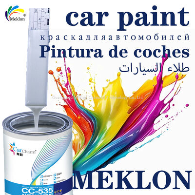 100% Cocok Mk-X-11 Akrilik Car Refinish Paint Spray 1k Basecoat High Shining Crystal White Pearl Car Paint Untuk Perbaikan Mobil