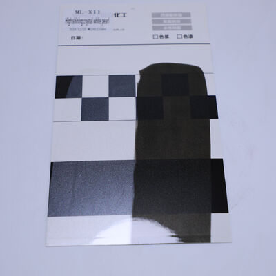 100% Cocok Mk-X-11 Akrilik Car Refinish Paint Spray 1k Basecoat High Shining Crystal White Pearl Car Paint Untuk Perbaikan Mobil