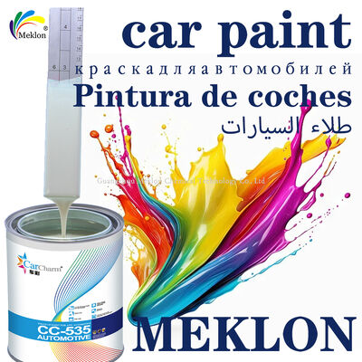 Acrylic Resin Green Pearl Resistant Scratch Low VOC Refinish Car Paint untuk perbaikan mobil