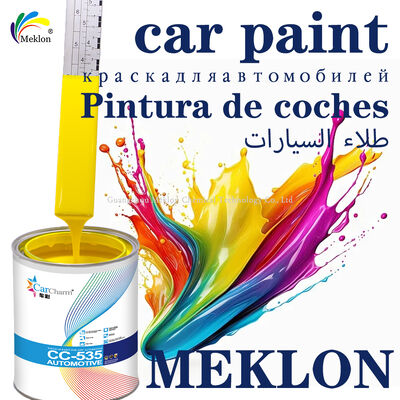 Pasokan terus menerus Penutup tinggi & Adhesi yang sangat baik Cat padat tinggi Cat automotive Refinish