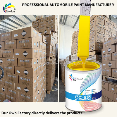 Pasokan terus menerus Penutup tinggi & Adhesi yang sangat baik Cat padat tinggi Cat automotive Refinish