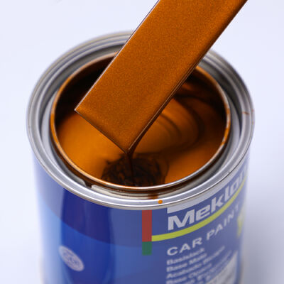 Cat Akrilik 1K Merah Oranye Perak Cepat Kering untuk Pelapis Ulang Otomotif & Cat Penggunaan Industri Perbaikan & Renovasi Mobil