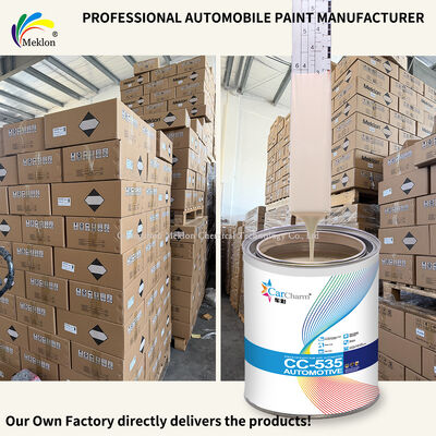 High Gloss Dried Red Pearl Acrylic Paint Automotive Car Refinish Coating & Paint Penggunaan Industri Perbaikan dan Renovasi Mobil