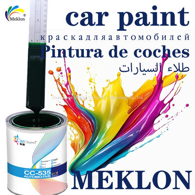 Cat Akrilik 2K Kuning-Hijau Cepat Kering untuk Perbaikan Mobil Otomotif & Cat