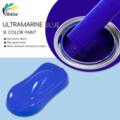 Cat Akrilik Ultramarine Blue 1K Tahan Gores untuk Pelapis Ulang Mobil Otomotif & Cat