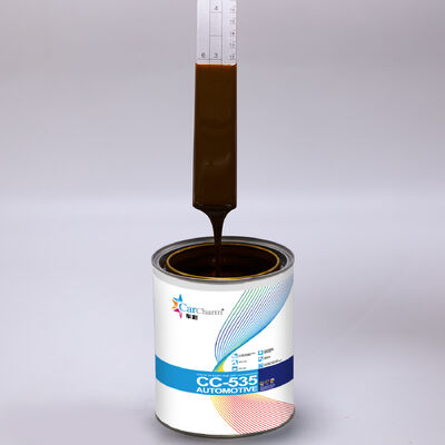 Tahan Cuaca 1K Transparent Iron Yellow Acrylic Paint Cat Mobil Cat Automotive Coating & Paint